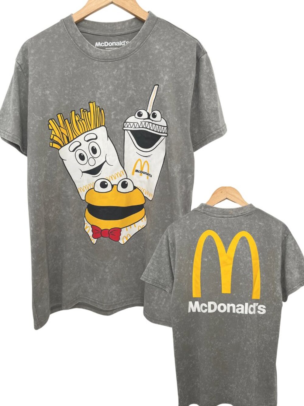 NWOT McDonald’s Happy Meal Food Buddies Men’s Unisex T-Shirt Large - Picture 1 of 7